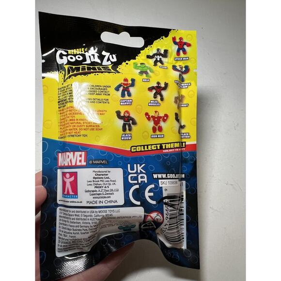 Heroes of Goo Jit Zu Minis Spiderman Spider-man Marvel Stretchy Toy NEW NIP - Picture 5 of 5